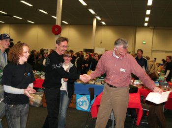 De prijsuitreiking